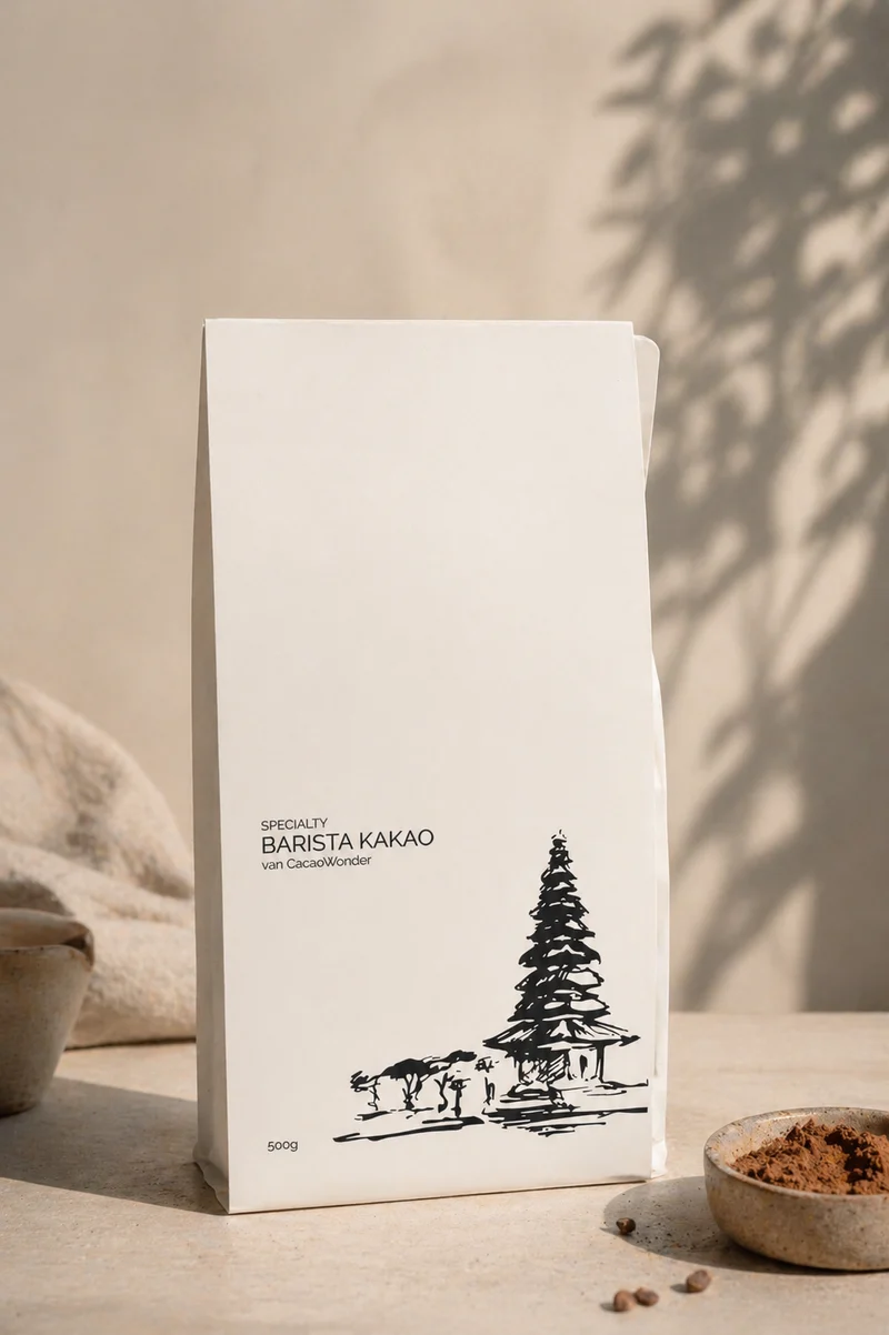 Specialty barista cacao met kokosbloesem suiker