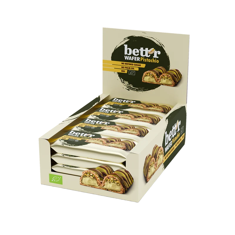 Bio Wafer bar with Pistachio Cream, Bett'r