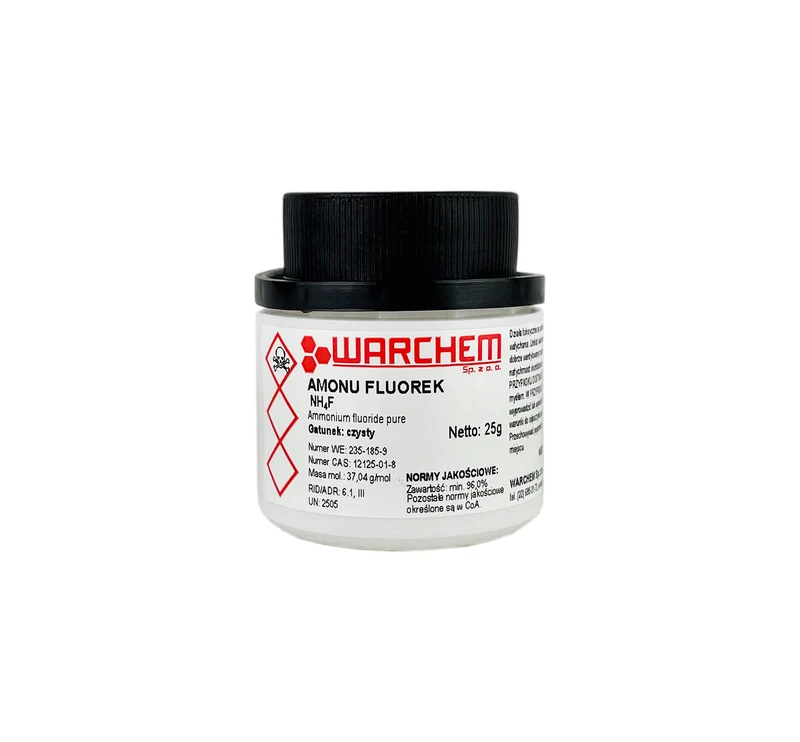 AMONIUM FLUORIDE - rein 25g WARCHEM