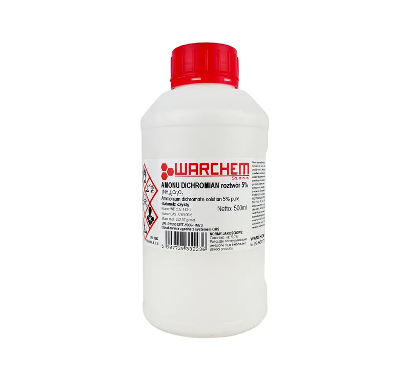 AMON DICHROMAT Lösung 5% - rein 500ml WARCHEM