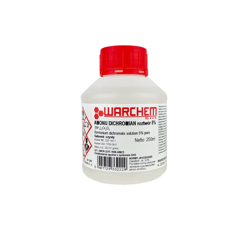 AMON DICHROMAT Lösung 5% - rein 250ml WARCHEM