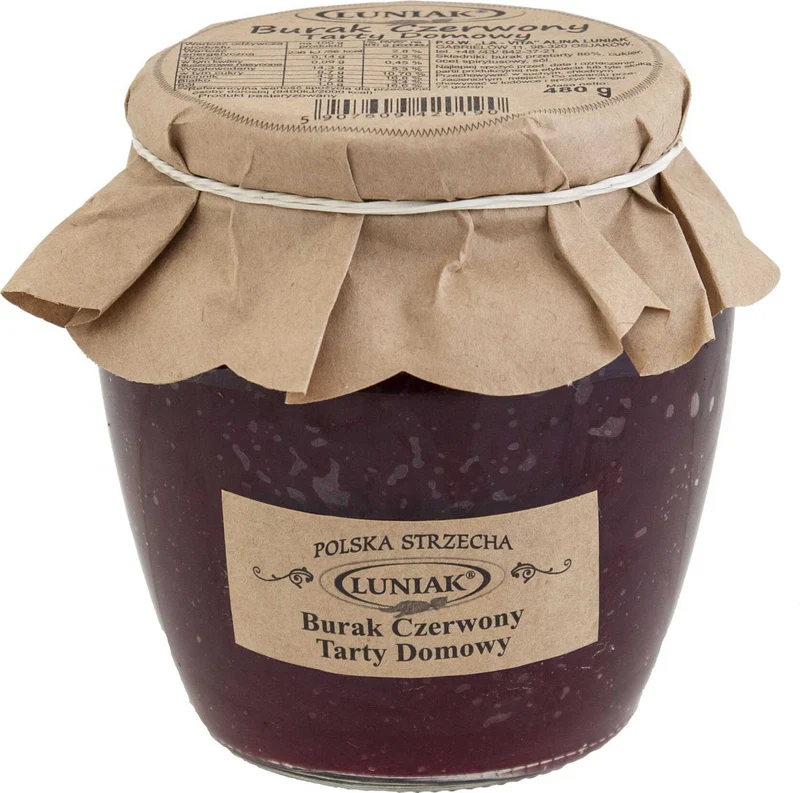 Hausgemachte geriebene Rote Bete 480 g MHD: 10-2026