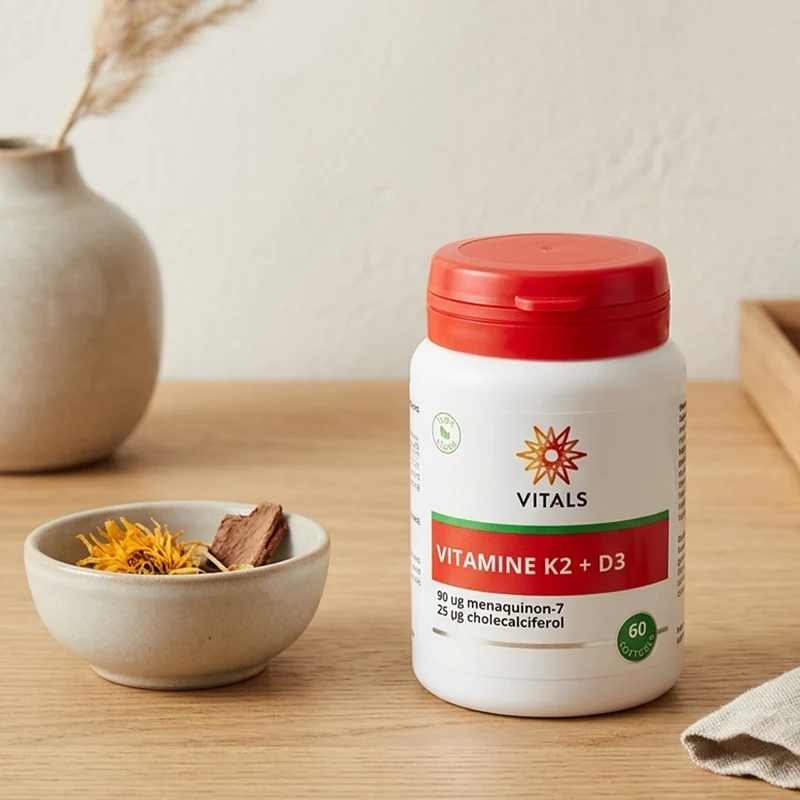Vitamine K2 + D3 – 60 softgels