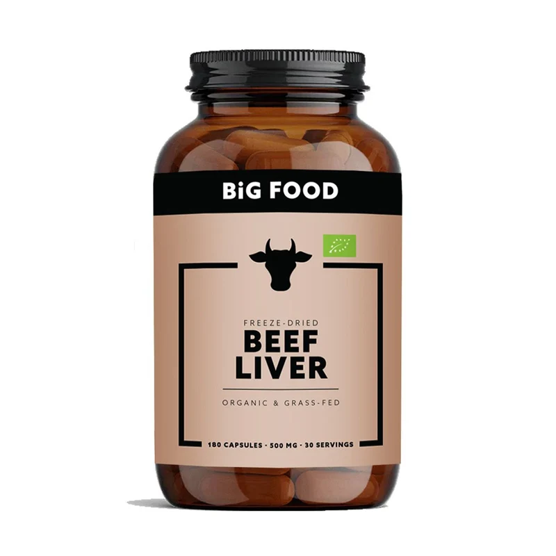 Runderlever Capsules Bio & Grass-Fed – 180 stuks