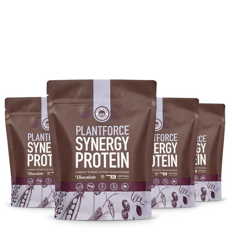 Synergy Protein Chocolade – 4 x 800g – 3+1 Gratis