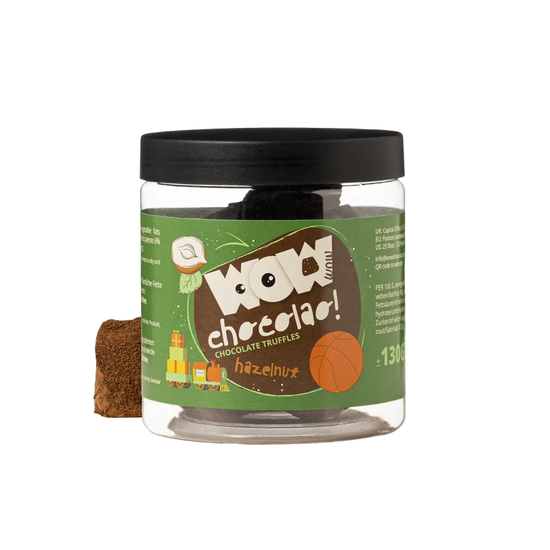 Hazelnut Father’s Day Truffles Gift Jar 130g | Gourmet Gift Chocolate