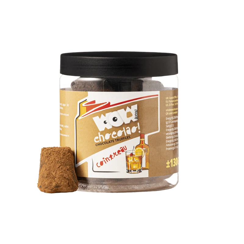 Cointreau Chocolate Truffles - 130g Gifting jar
