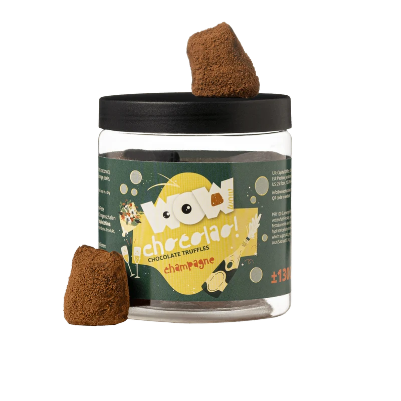Champagne Mother’s Day Truffles Gift Jar 130g | Luxury Chocolate Gift