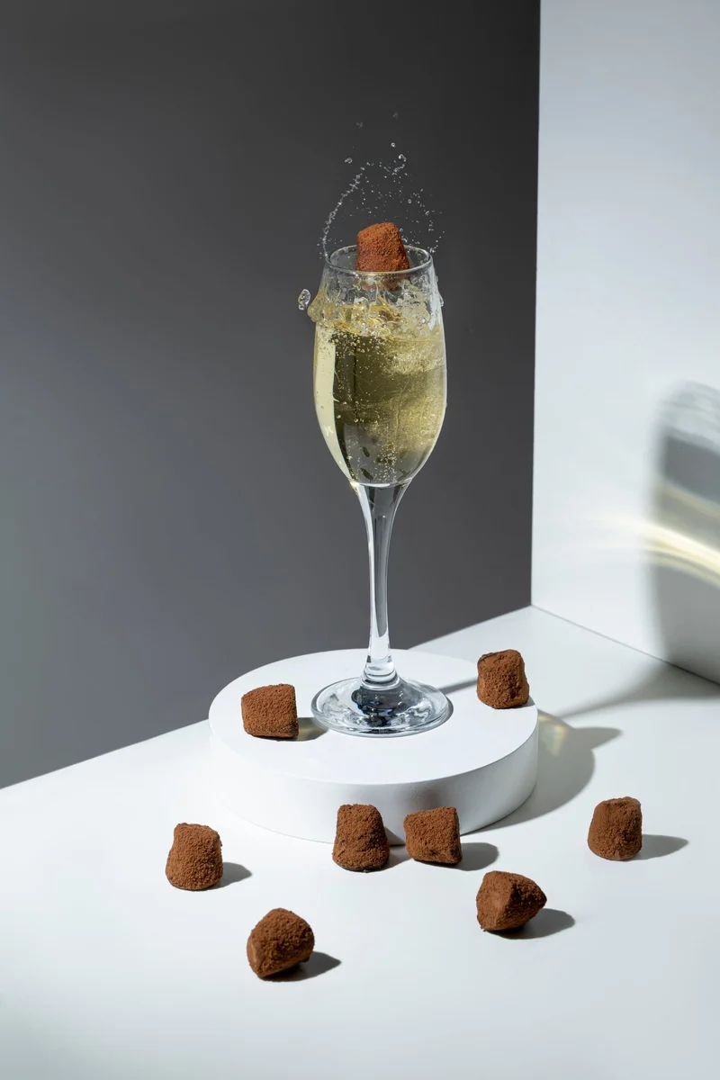 Champagne Chocolate Truffles - Bulk