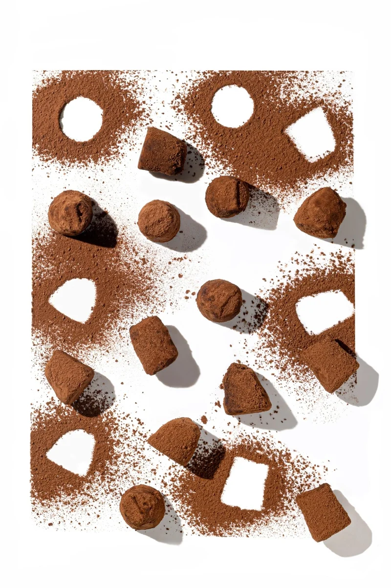 Bulk Cocoa Dusted Chocolate Truffles - Wholesale & Hospitality box - 3KG