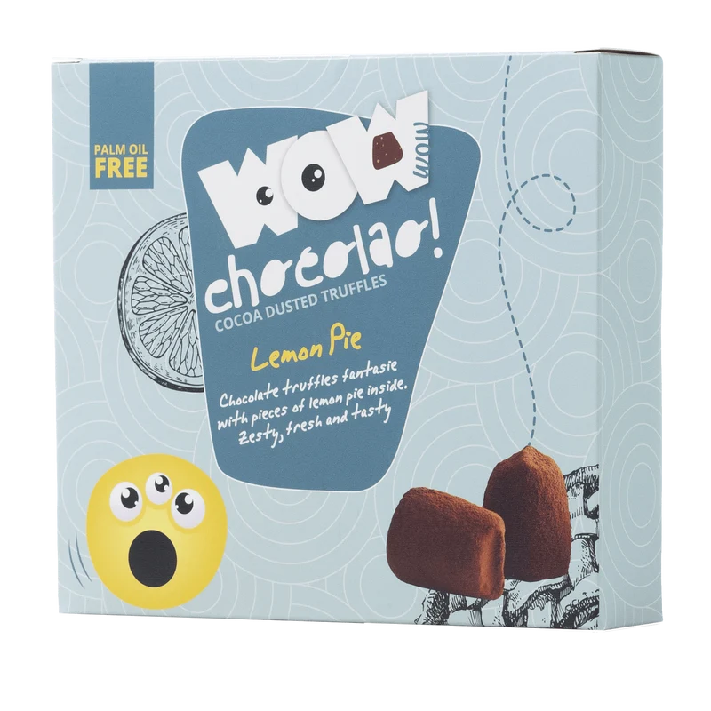 Lemon Pie Chocolate Truffles XL Box 250g | Crunchy Lemon Chocolate