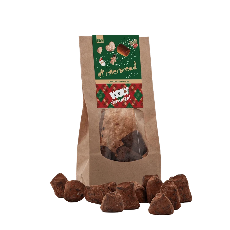 Gingerbread Chocolate Truffles - Christmas Edition - Biodegradable bag 130g