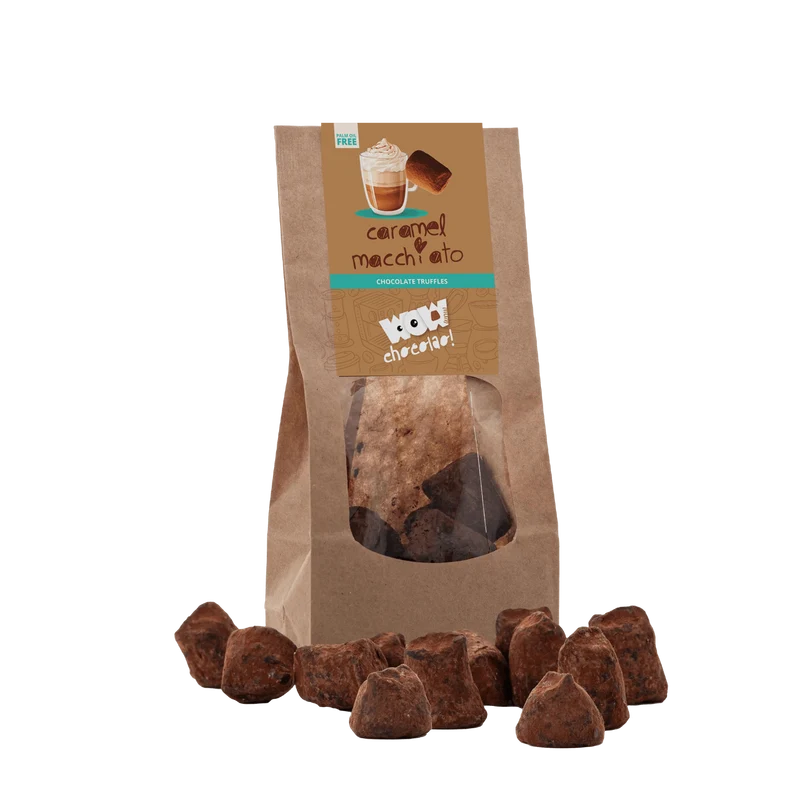Caramel Macchiato Chocolate Truffles - Biodegradable bag 130g