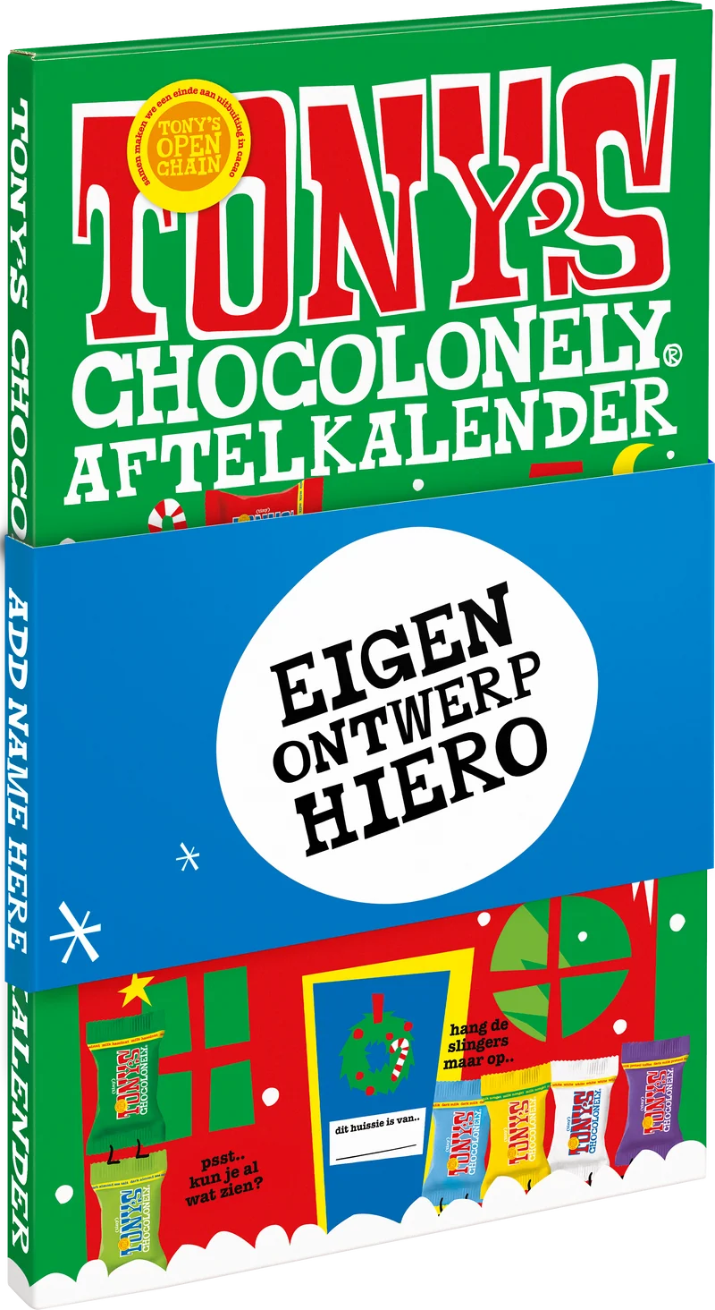 gepersonaliseerde grote adventskalender