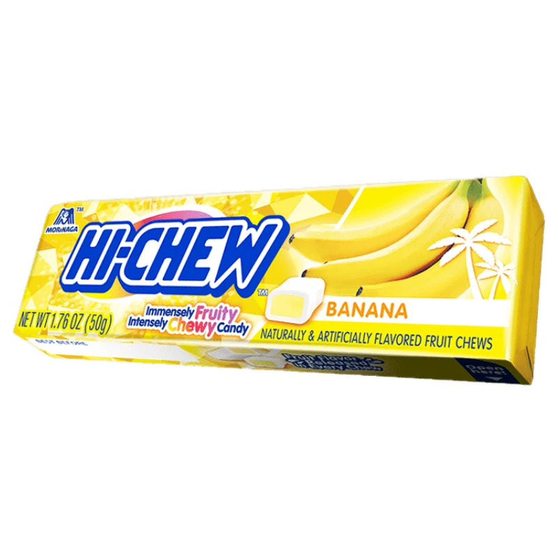 Hi-Chew Soft-Bonbon Banane 50 g