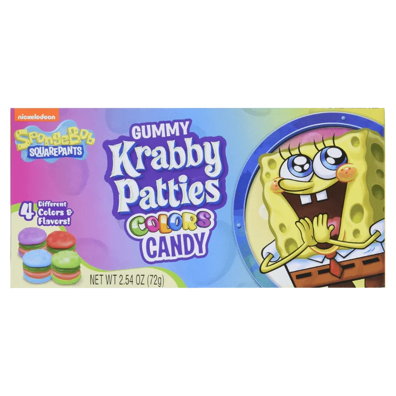Crabby Patties Farben Bonbon 72 g