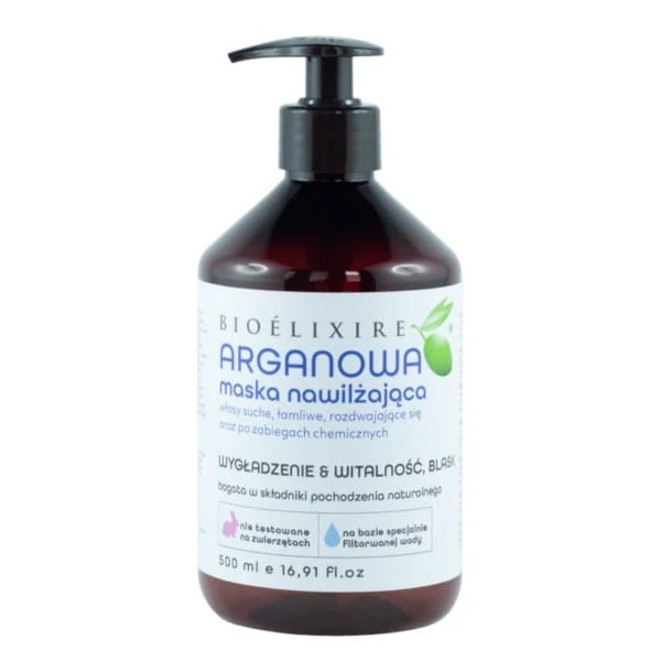 Bioelixire Argan Moisturising Mask 500 ml