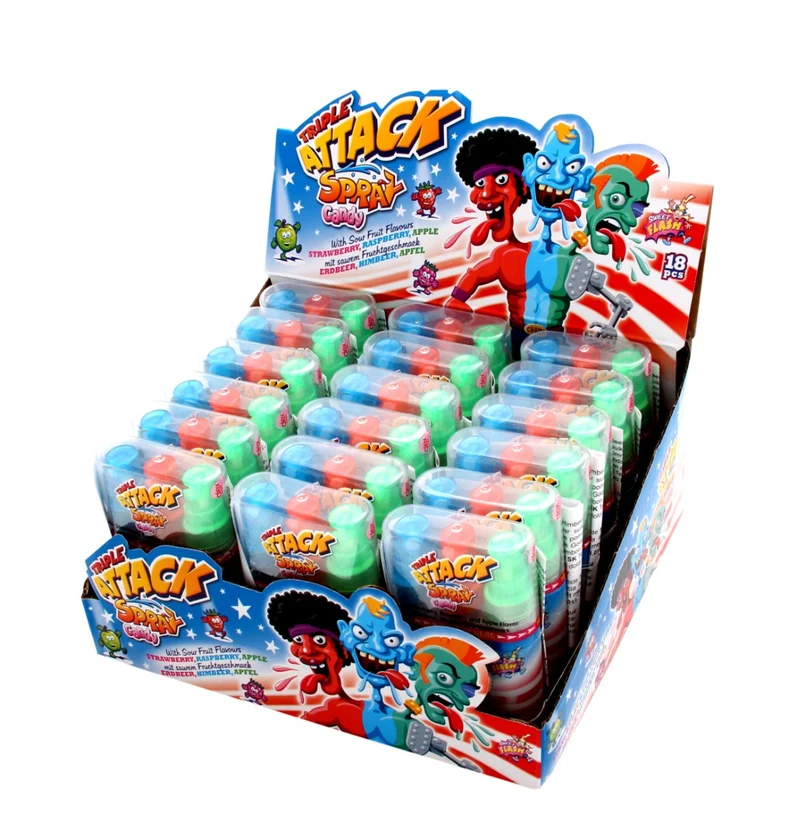 Triple Attack Candy Spray