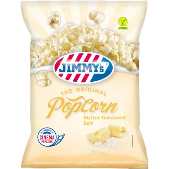 Jimmy's Popcorn Butter Flavoured Salt 80 Gram