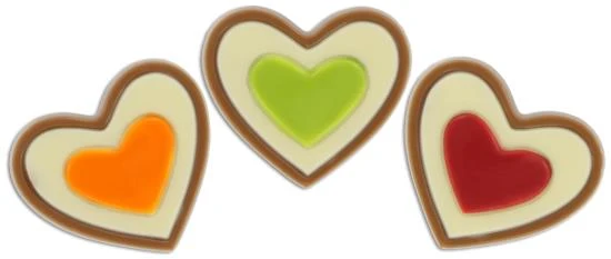 Martinez Choco Hartjes Melk Assorti Doos 2,16 Kilo