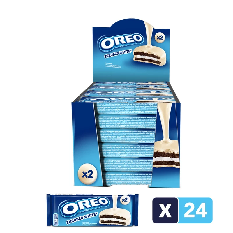 Oreo Covered White 24x41 Gram