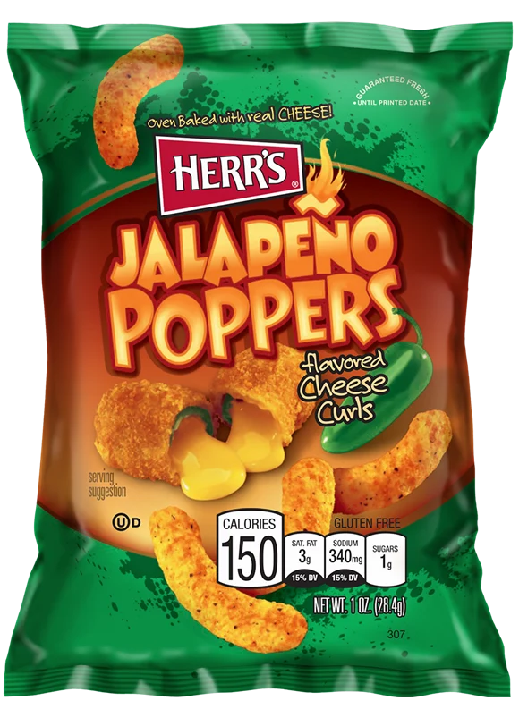 Herr's Jalapeno Cheese Curls 170 Gram