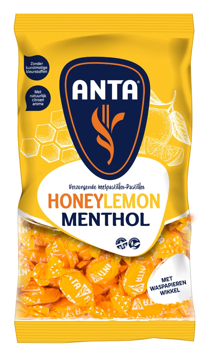 Anta Flu Honey Lemon 165 Gram