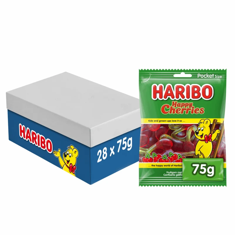 Haribo Happy Cherries 28 x 75 Gram