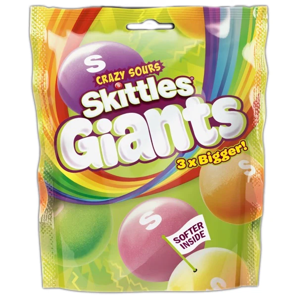Skittles Sour Giants 132 Gram