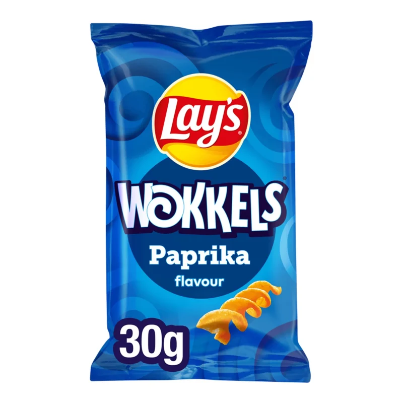 Lays Wokkels Paprika 30 Gram