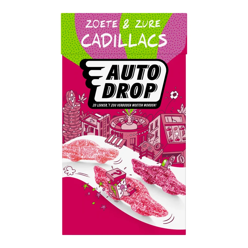 Autodrop Zoete & Zure Cadillacs (270 gram)