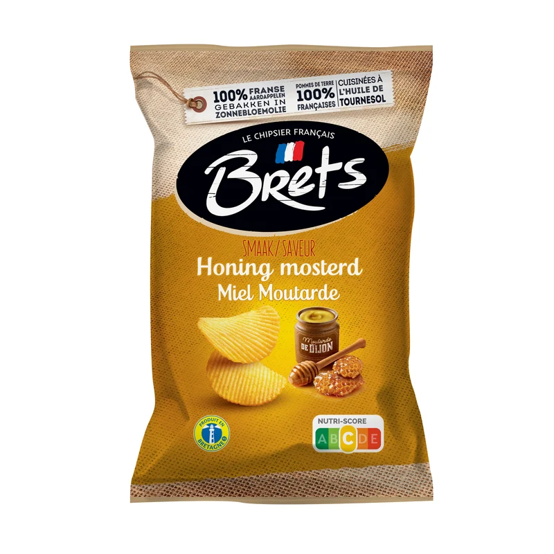 Brets Honing Mosterd 18 x 40 Gram