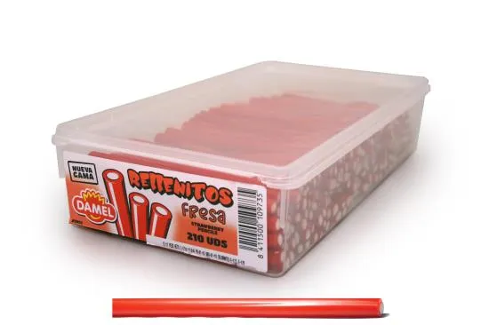Damel Rellenito Aardbei Doos 210 Stuks