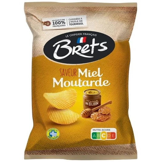 Brets Honing Mosterd 125 Gram