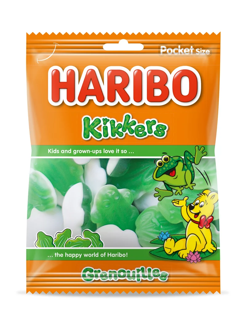 Haribo Kikkers Doos 28 x 75 Gram