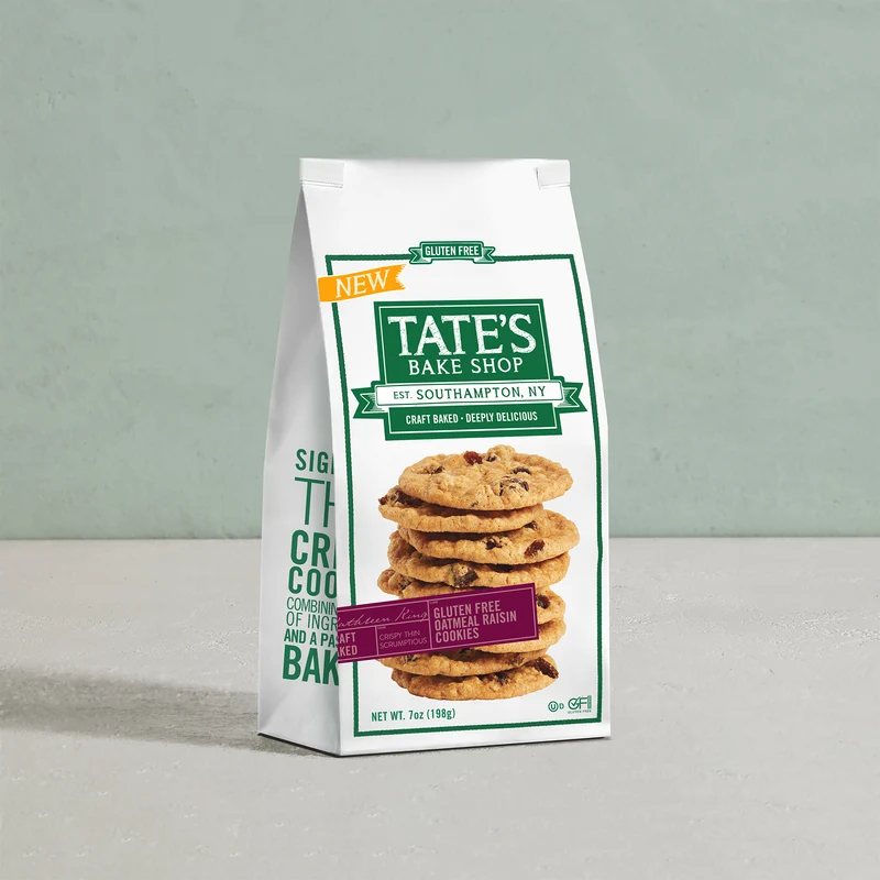 Gluten Free Oatmeal Raisin Cookies