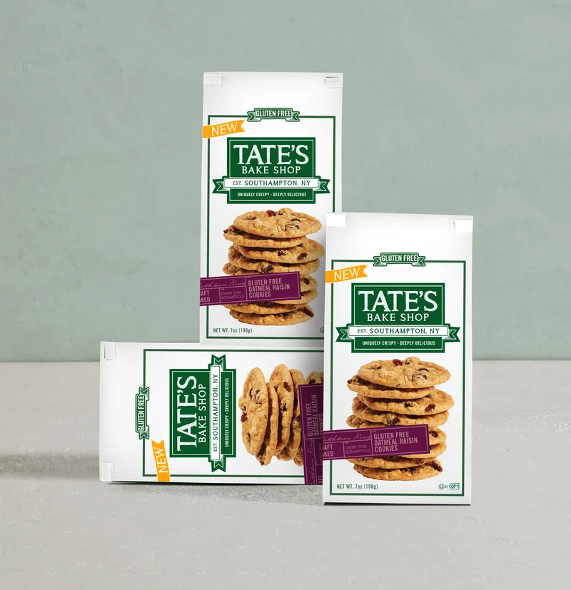 Gluten Free Oatmeal Raisin Cookies