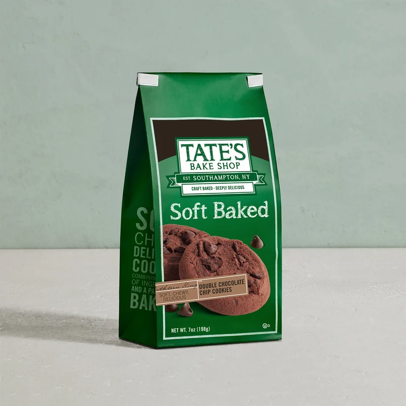 Soft Baked Double Chocolate Chip Cookies