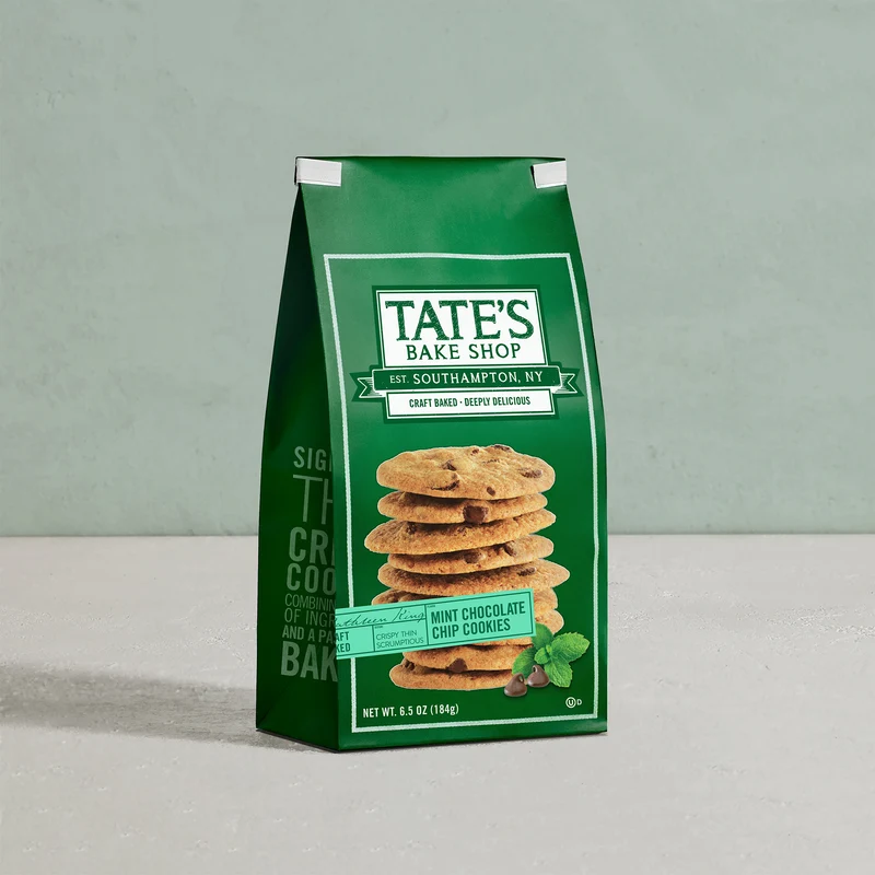 Mint Chocolate Chip Cookies