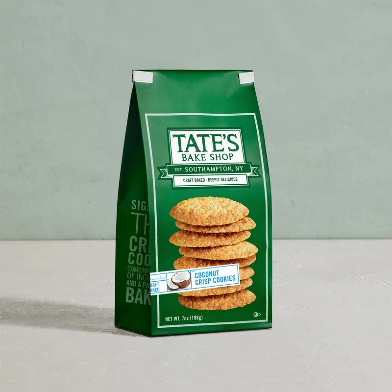 Coconut Crisp Cookies