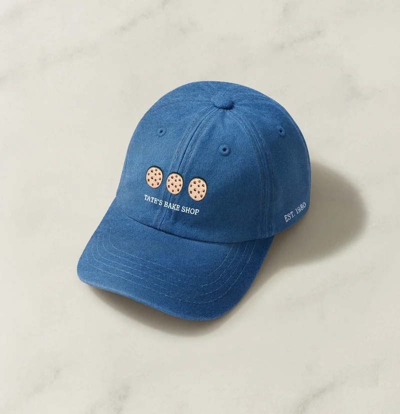 Tate's Embroidered Cookie Cap