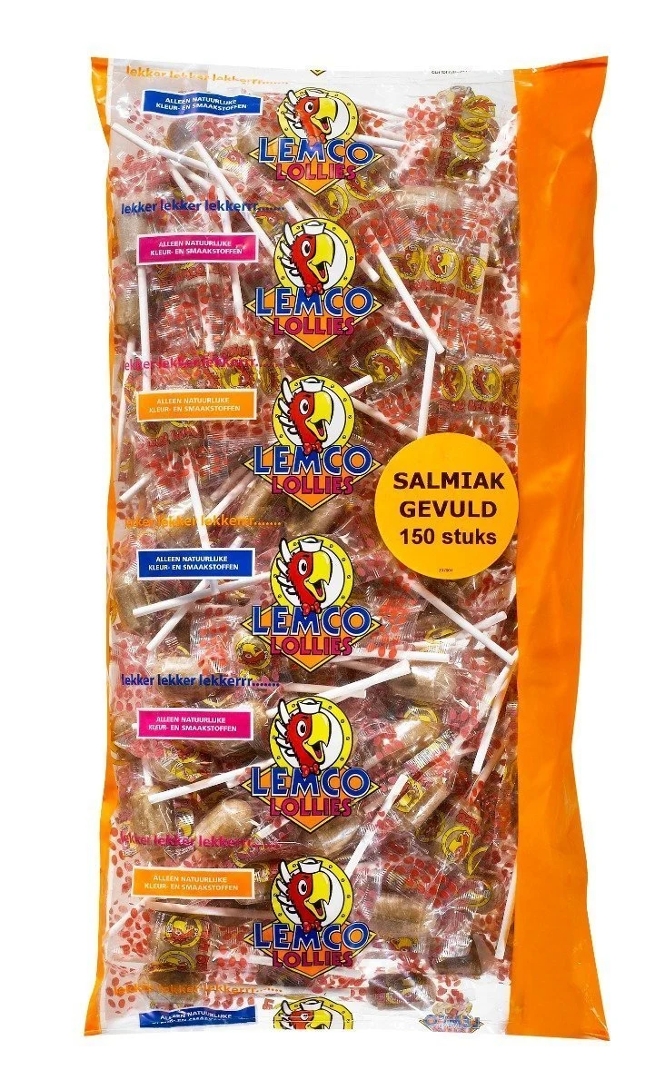 Lolly's Salmiakknotsen 150 Stuks
