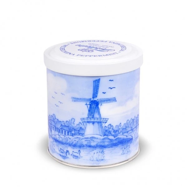 Fortuin Pepermunt Delftsblauw Blik 500 Gram