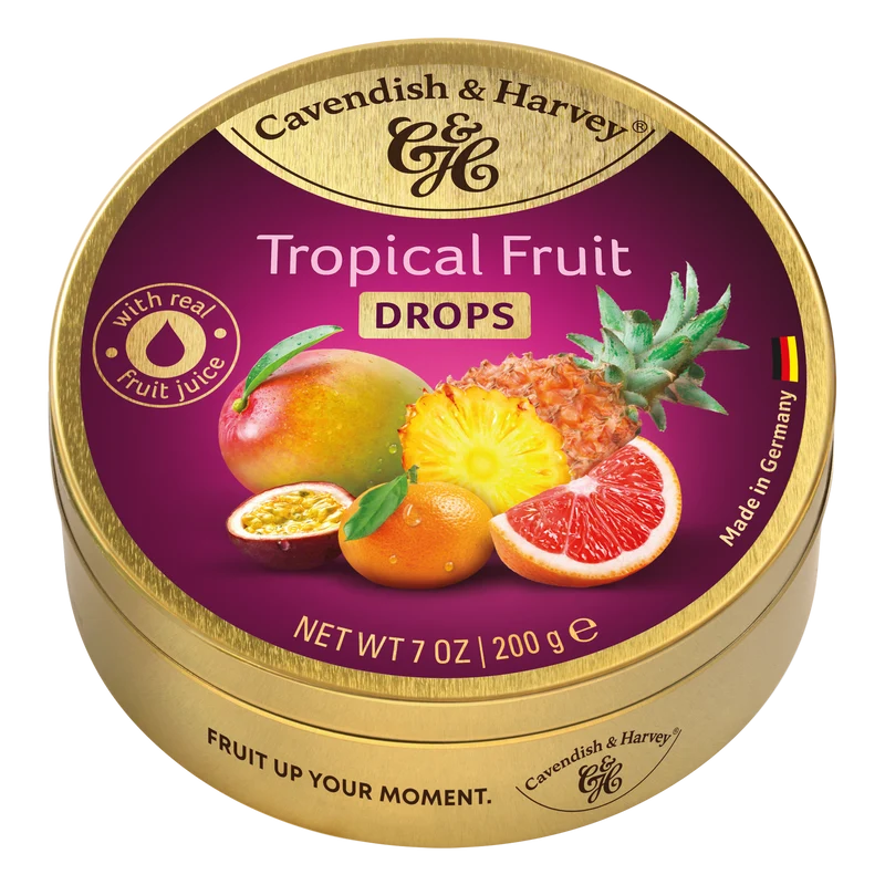 Cavendish & Harvey Tropical Fruit 200 Gram