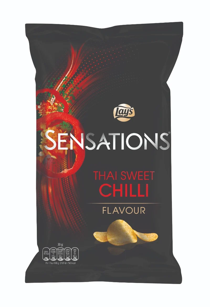 Lays Sensations Thai Sweet Chili 150 Gram