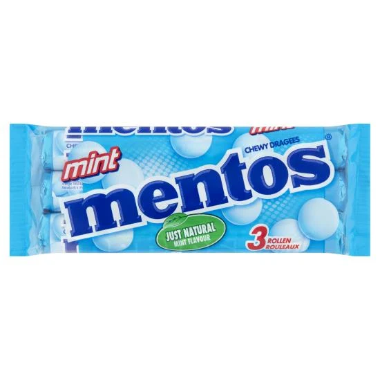 Mentos Mint 25x3-pack