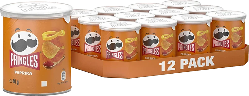 Pringles Paprika 12x40 Gram