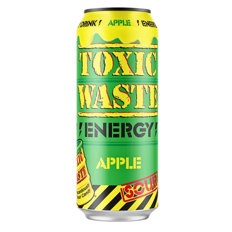 Toxic Waste Energy Drink Apple 500ML