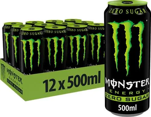 Monster Energy Original Zero Sugar 12x500ML