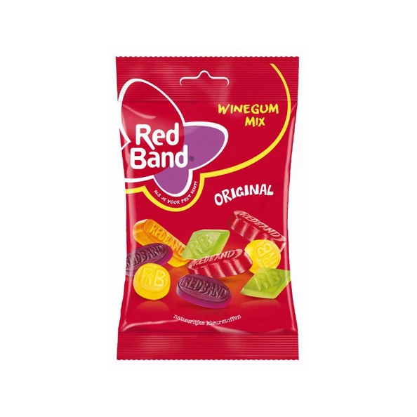 Red Band Winegums 120 Gram